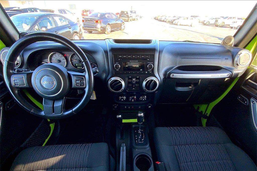 used 2012 Jeep Wrangler Unlimited car, priced at $17,899