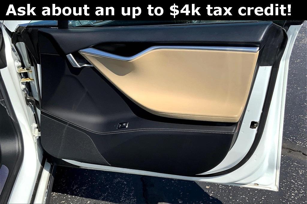 used 2015 Tesla Model S car, priced at $20,731