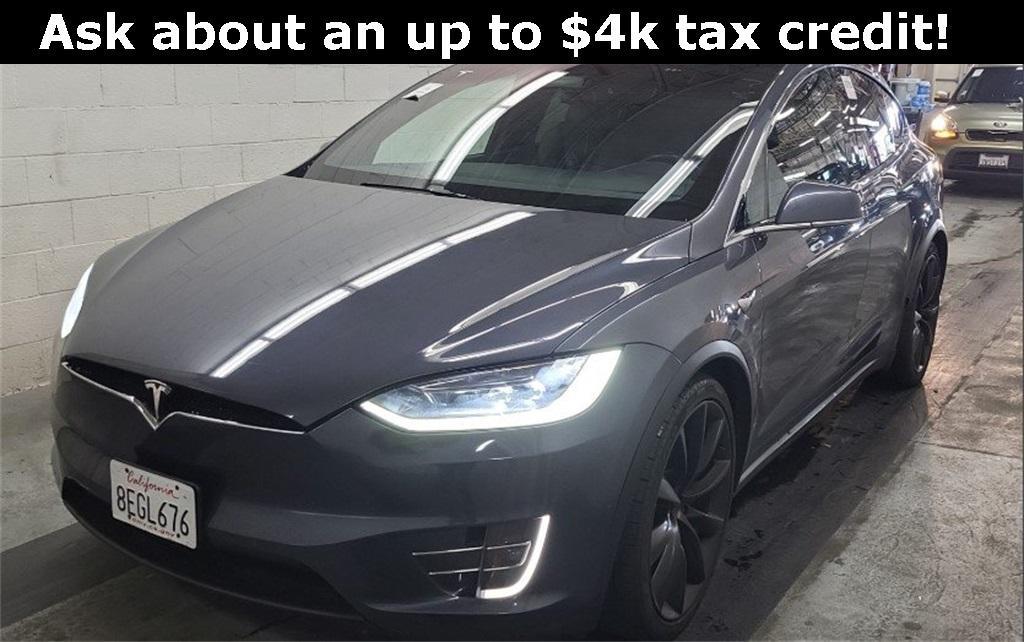 used 2017 Tesla Model X car, priced at $31,995