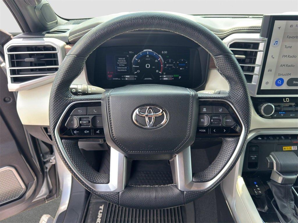used 2022 Toyota Tundra Hybrid car, priced at $49,559