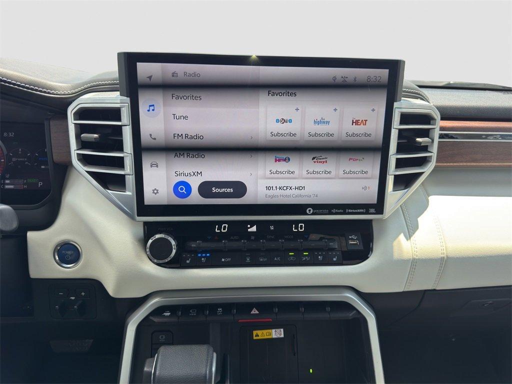 used 2022 Toyota Tundra Hybrid car, priced at $49,559