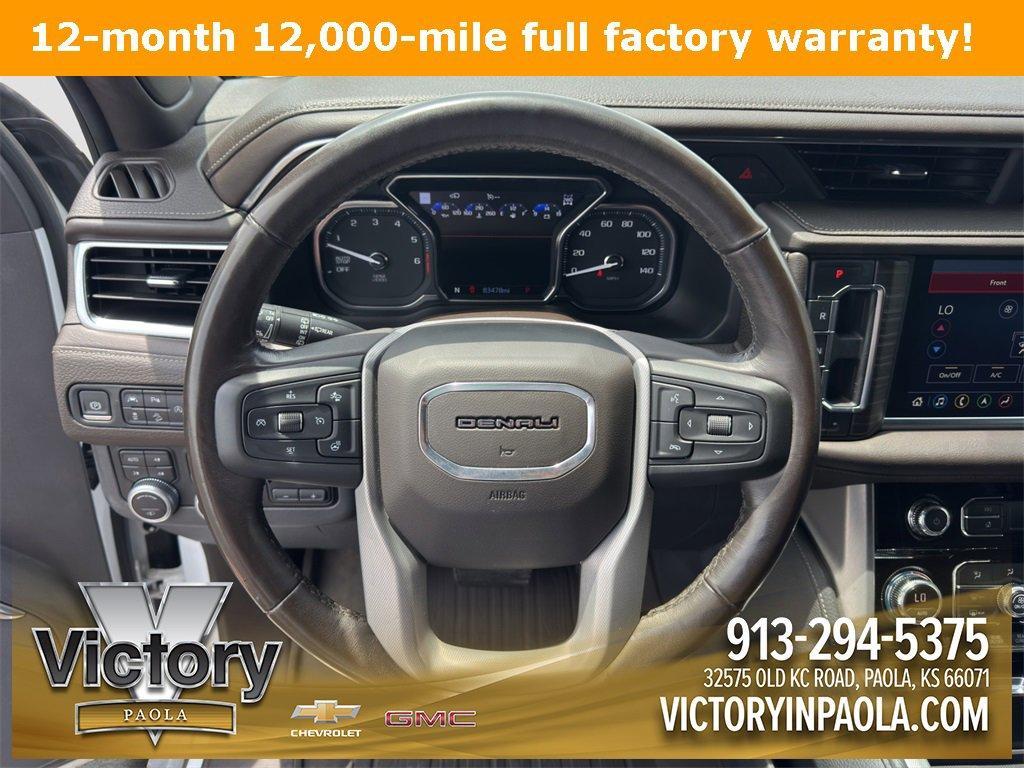 used 2021 GMC Yukon car, priced at $45,593