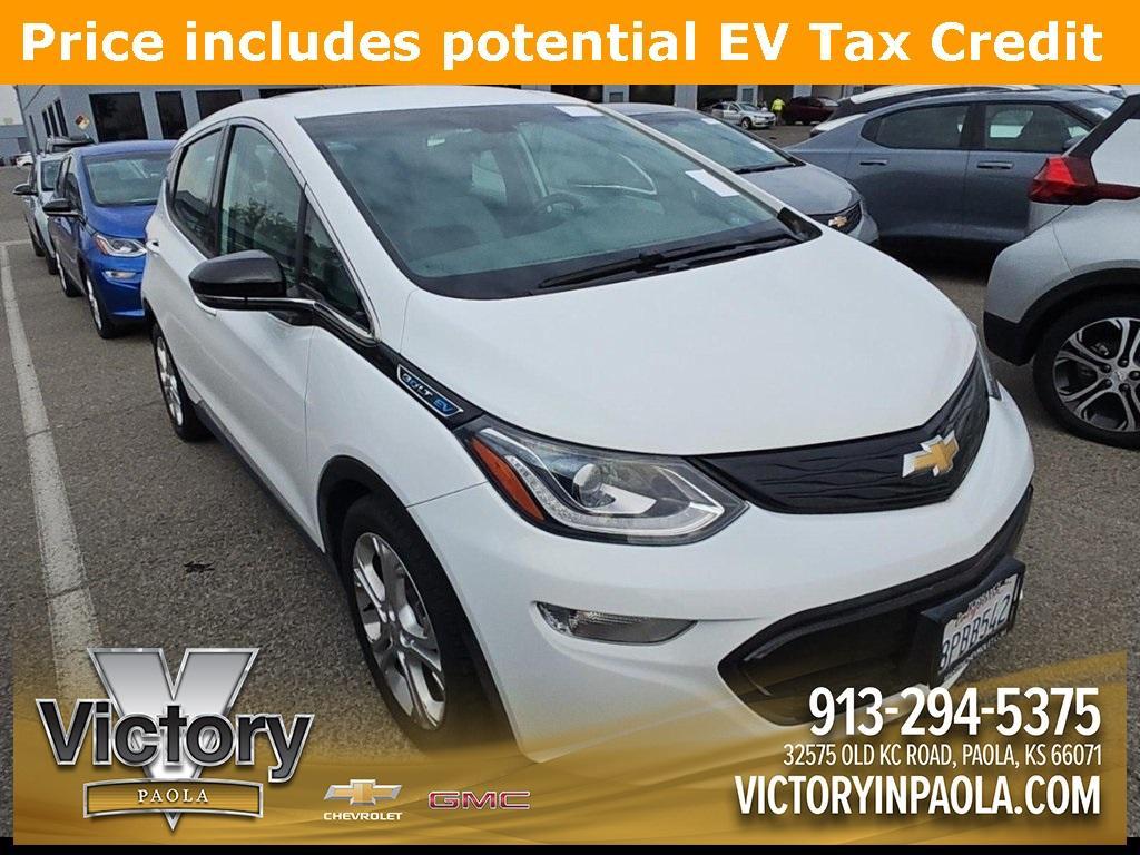 used 2020 Chevrolet Bolt EV car, priced at $10,802
