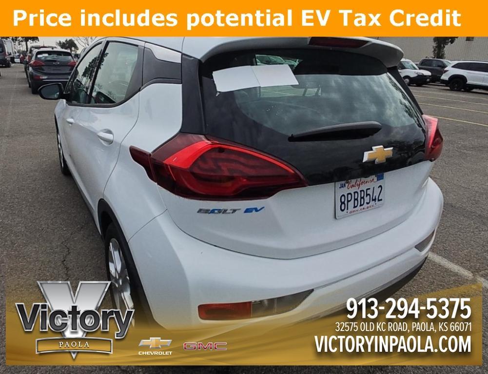 used 2020 Chevrolet Bolt EV car, priced at $10,802