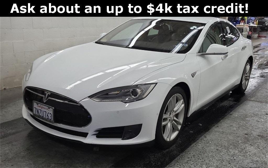 used 2015 Tesla Model S car, priced at $19,821