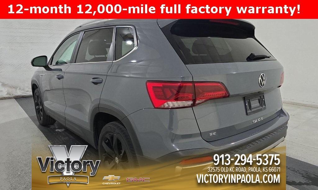 used 2022 Volkswagen Taos car, priced at $19,761