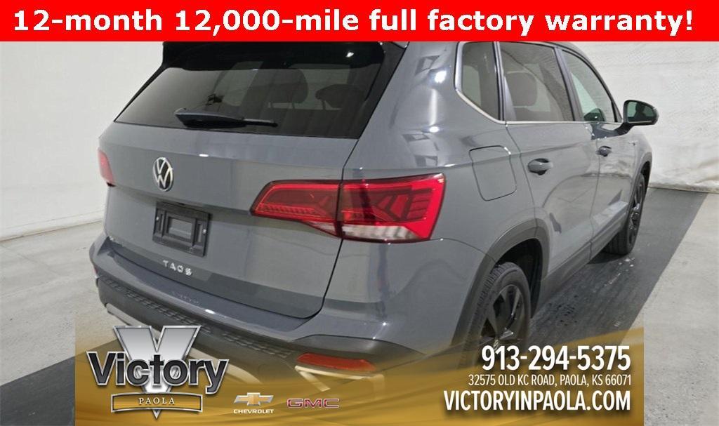 used 2022 Volkswagen Taos car, priced at $19,761