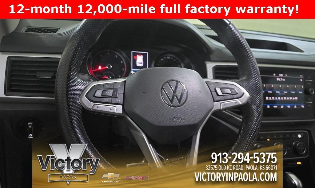 used 2021 Volkswagen Atlas car, priced at $24,307