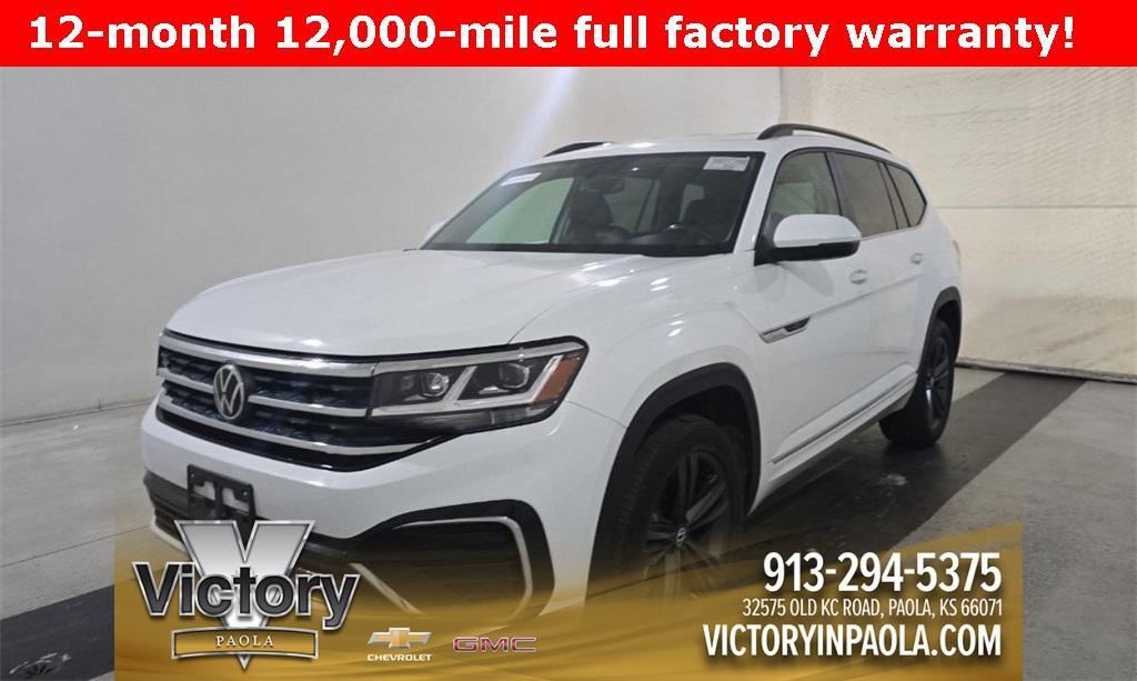 used 2021 Volkswagen Atlas car, priced at $24,307