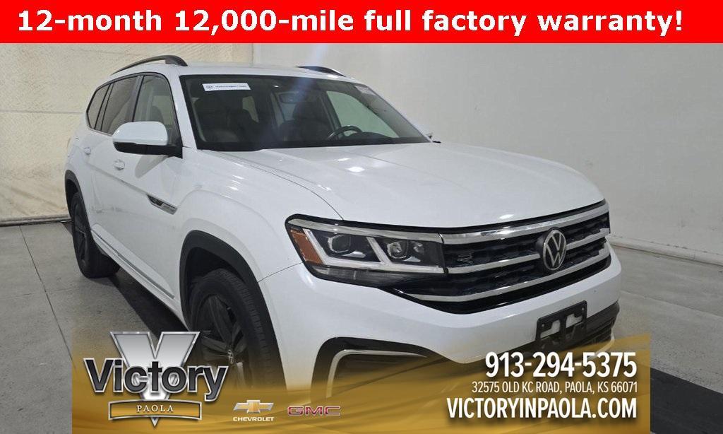 used 2021 Volkswagen Atlas car, priced at $24,307
