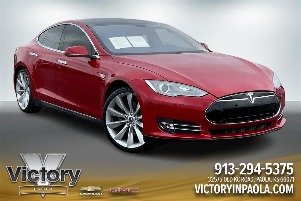 used 2014 Tesla Model S car, priced at $20,981