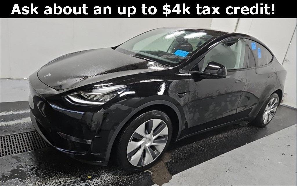 used 2021 Tesla Model Y car, priced at $31,995