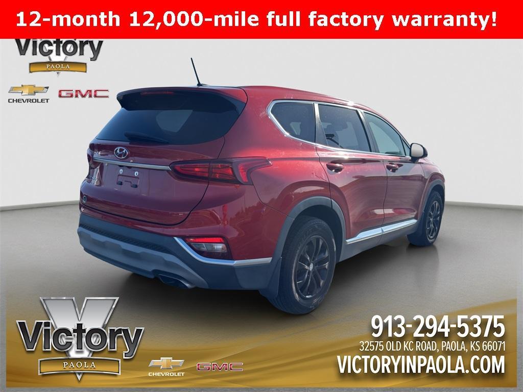 used 2020 Hyundai Santa Fe car, priced at $15,642