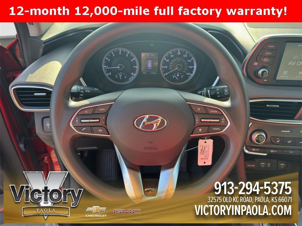 used 2020 Hyundai Santa Fe car, priced at $15,642
