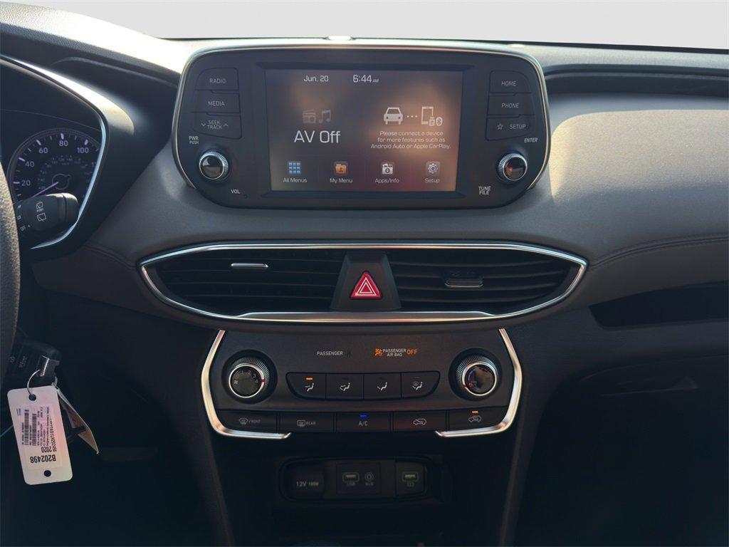 used 2020 Hyundai Santa Fe car, priced at $17,399