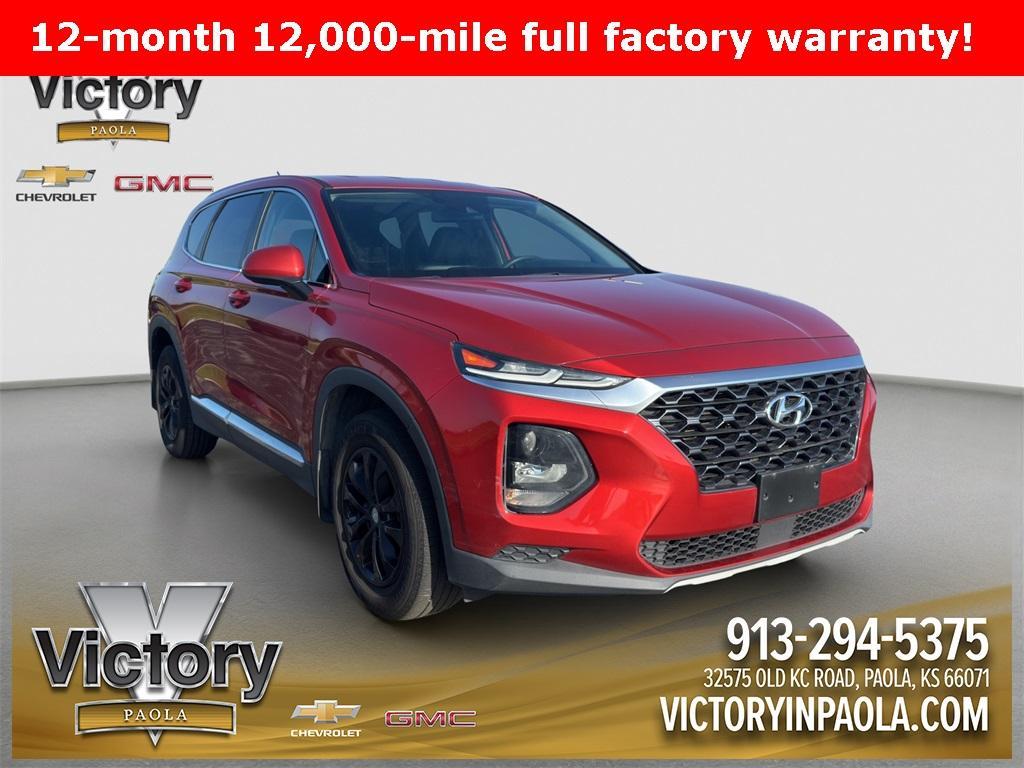 used 2020 Hyundai Santa Fe car, priced at $15,642