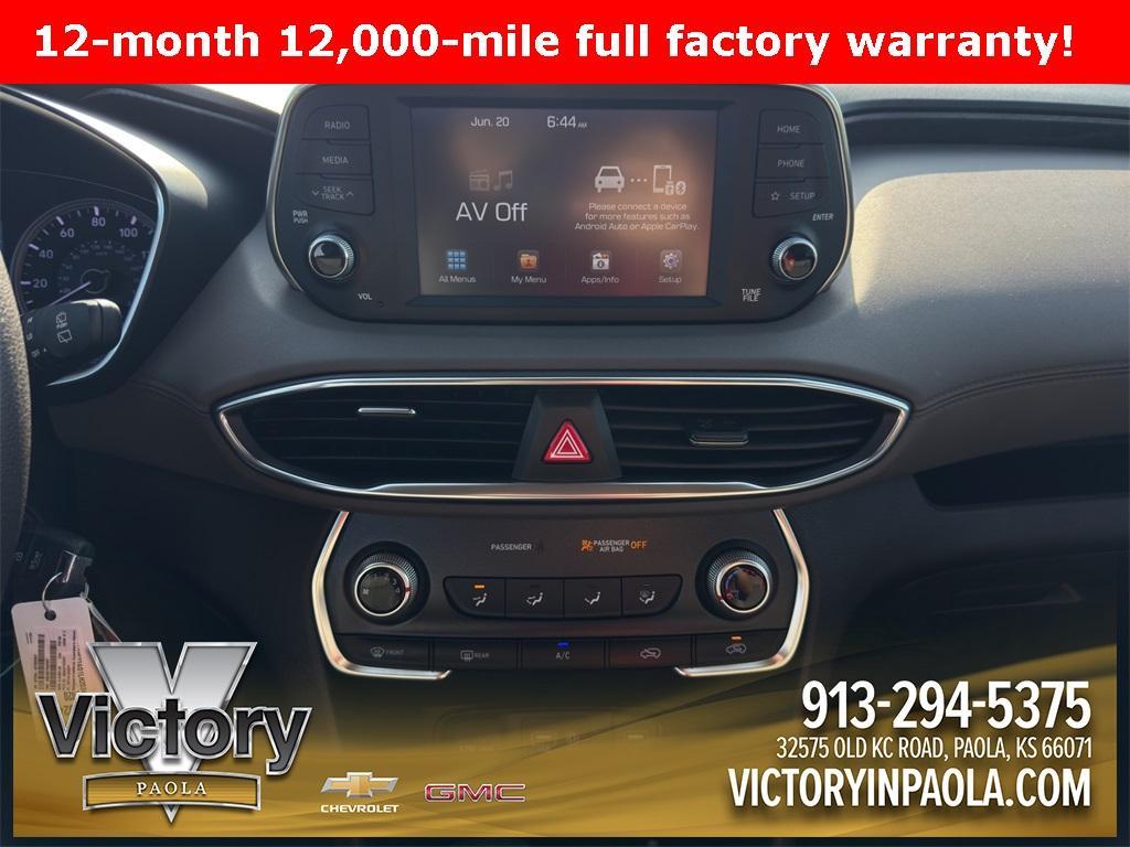 used 2020 Hyundai Santa Fe car, priced at $15,642