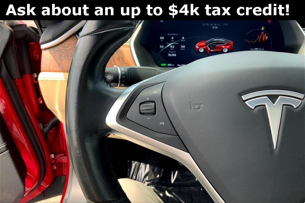 used 2017 Tesla Model S car, priced at $21,333