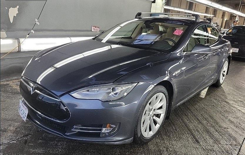 used 2015 Tesla Model S car, priced at $18,821