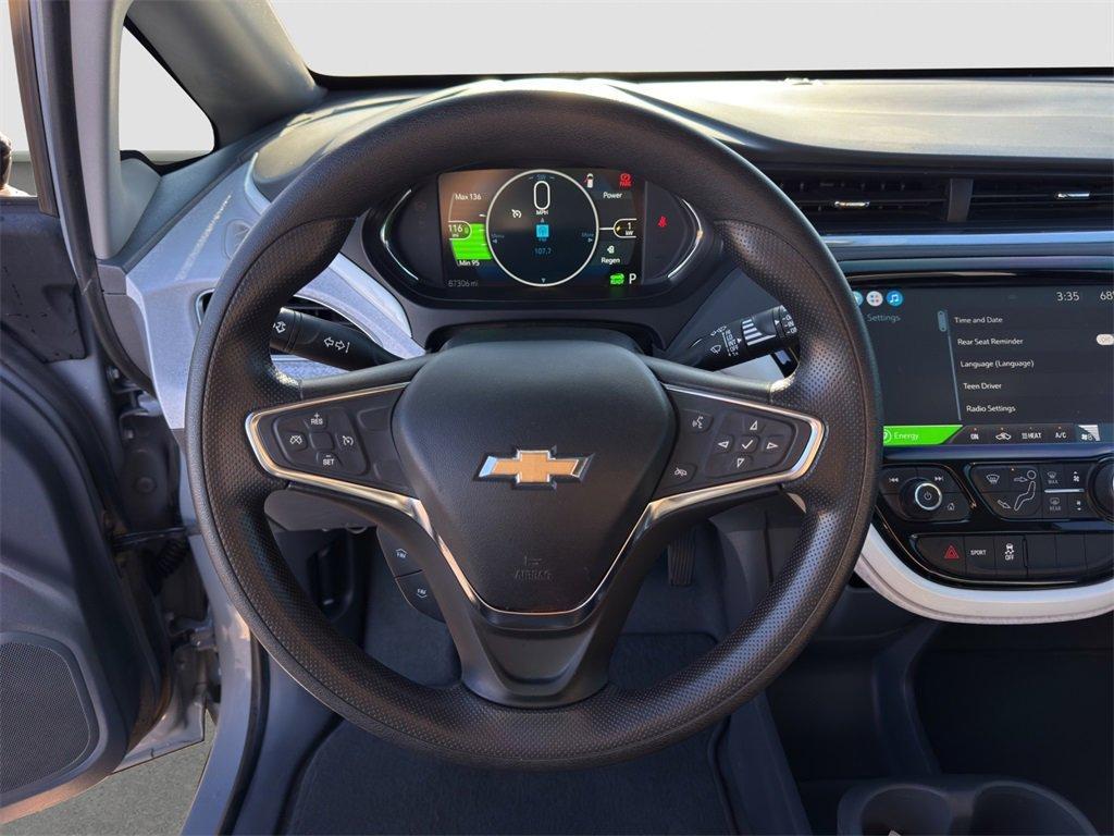 used 2021 Chevrolet Bolt EV car, priced at $11,673