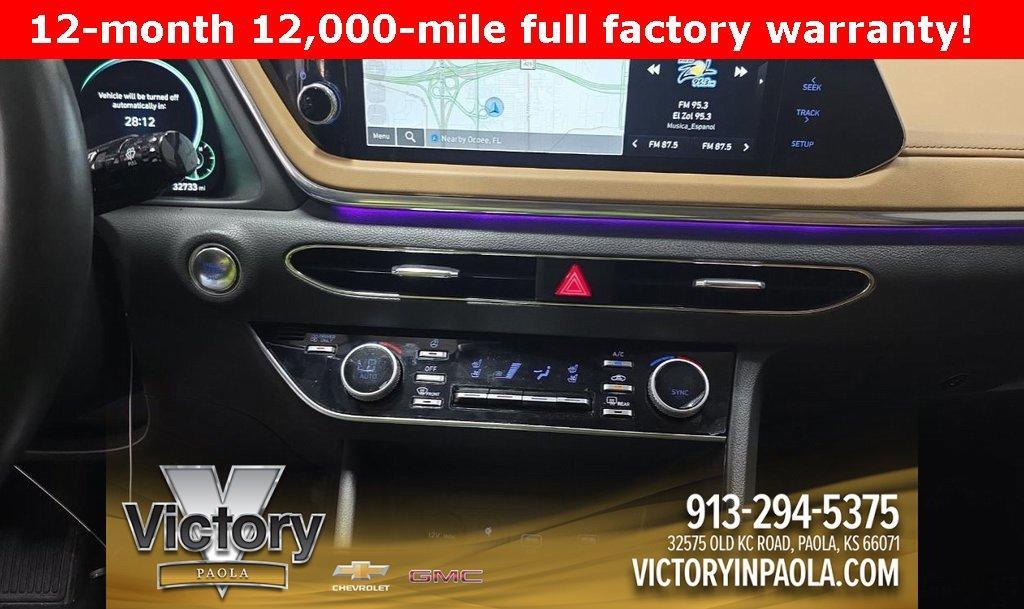 used 2023 Hyundai Sonata Hybrid car, priced at $23,603