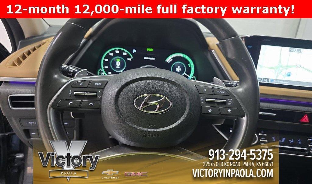 used 2023 Hyundai Sonata Hybrid car, priced at $23,603