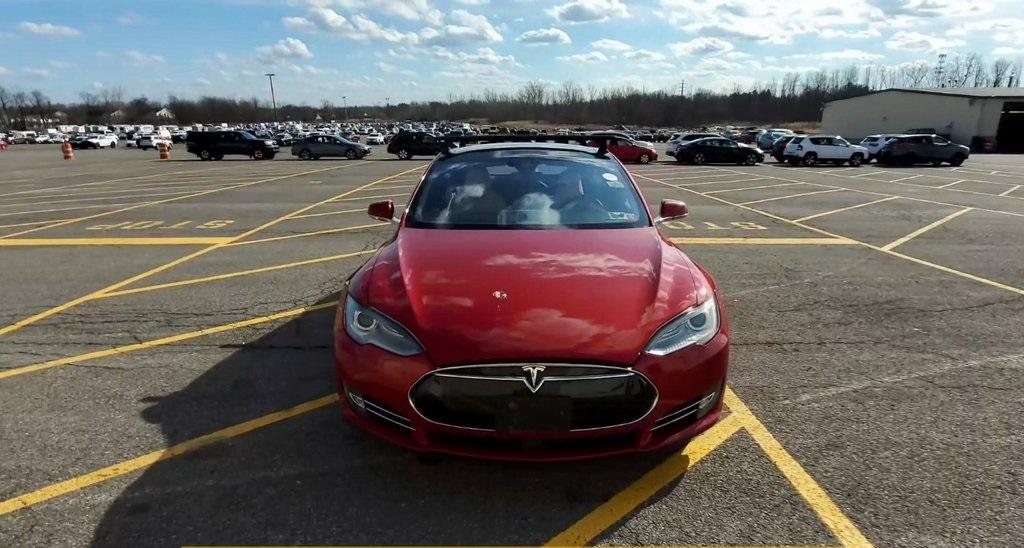 used 2015 Tesla Model S car, priced at $23,707