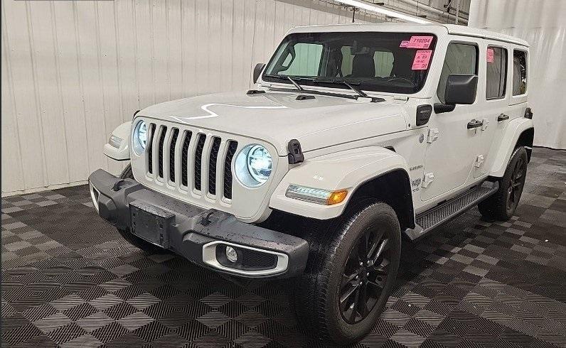 used 2021 Jeep Wrangler Unlimited 4xe car, priced at $36,821