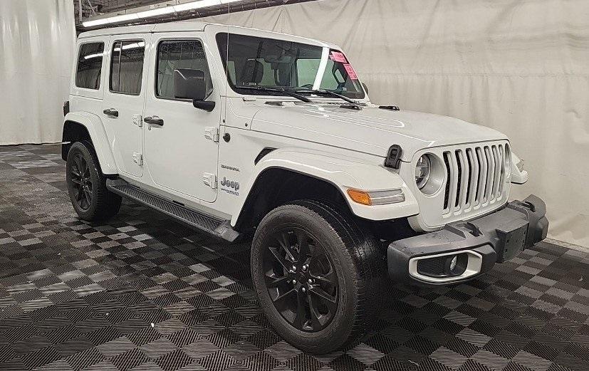 used 2021 Jeep Wrangler Unlimited 4xe car, priced at $36,500