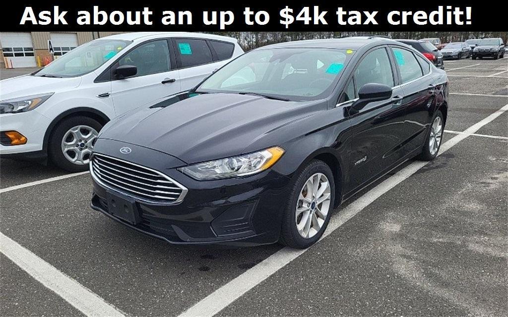 used 2019 Ford Fusion Hybrid car, priced at $12,721