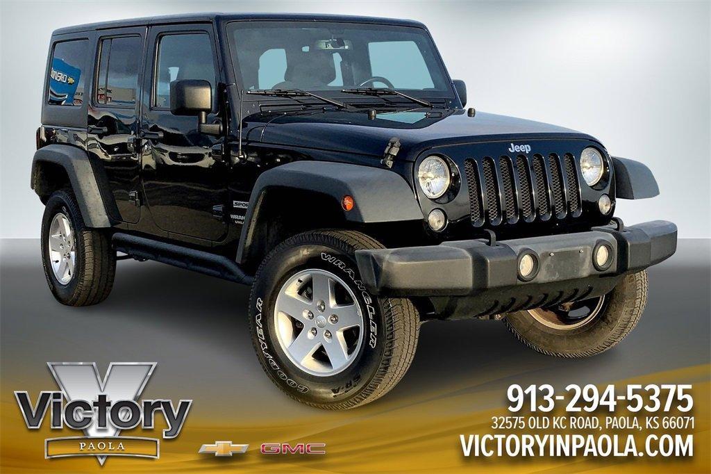 used 2015 Jeep Wrangler Unlimited car, priced at $17,995