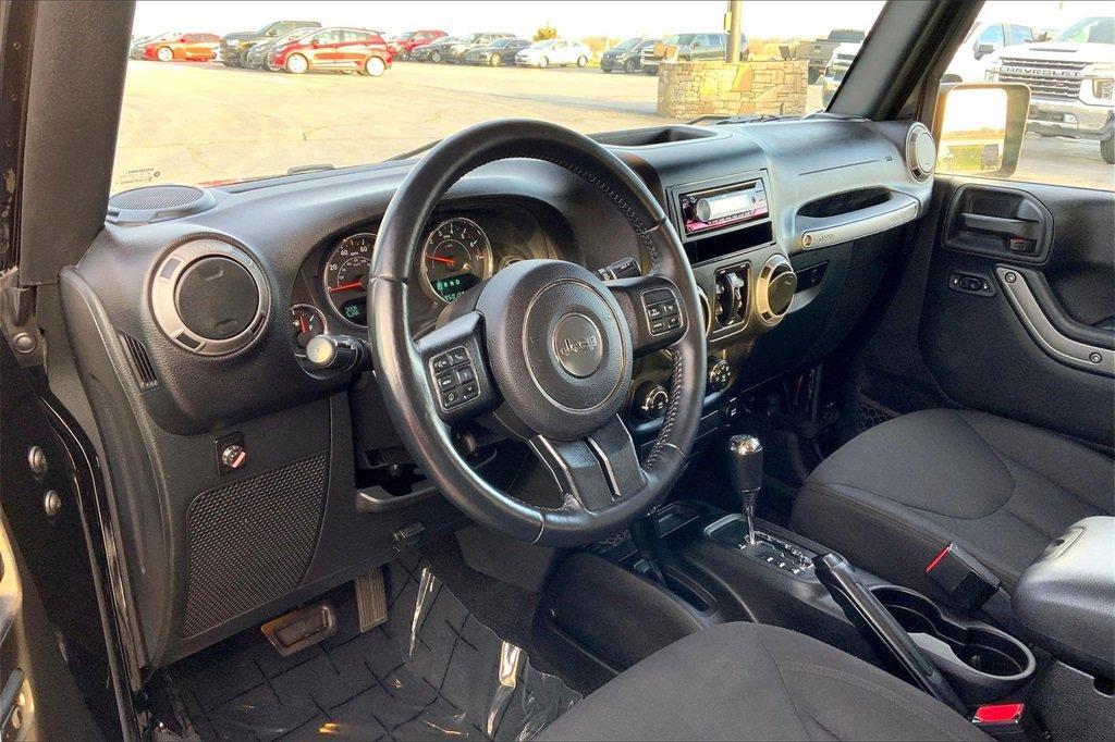 used 2015 Jeep Wrangler Unlimited car, priced at $17,995