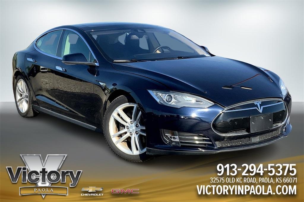 used 2015 Tesla Model S car, priced at $20,555