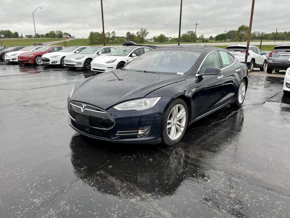 used 2015 Tesla Model S car, priced at $21,500