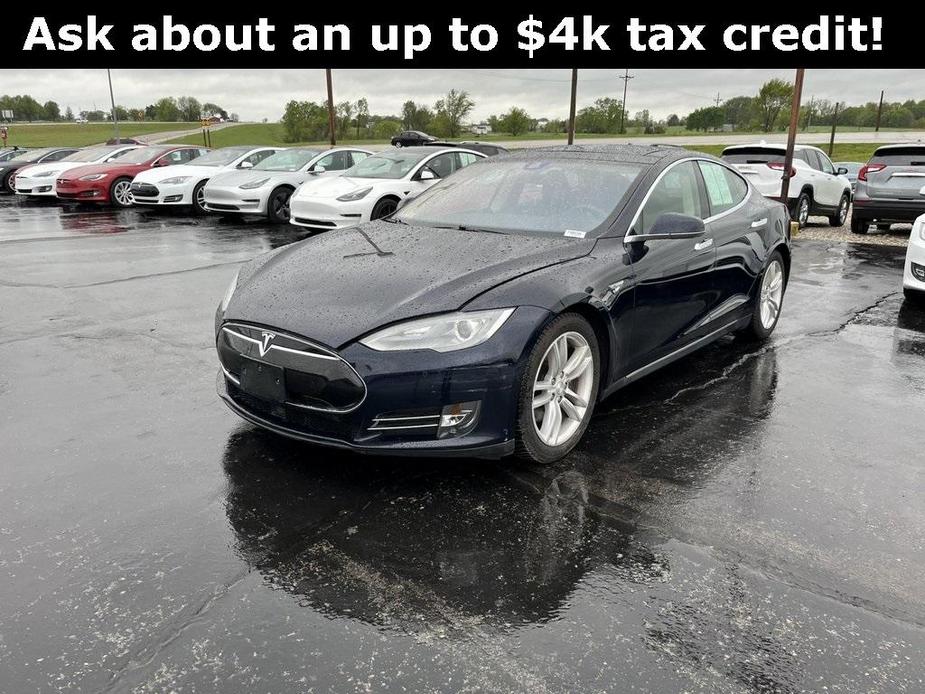 used 2015 Tesla Model S car, priced at $20,981
