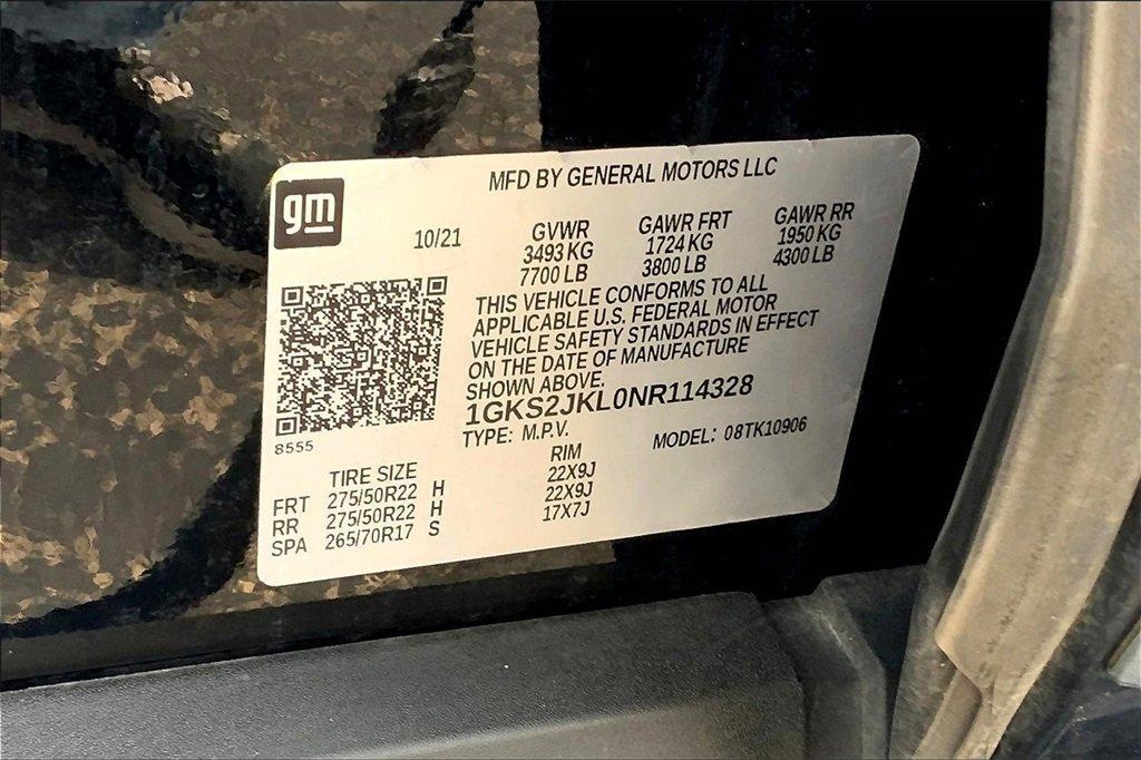 used 2022 GMC Yukon XL car, priced at $50,971