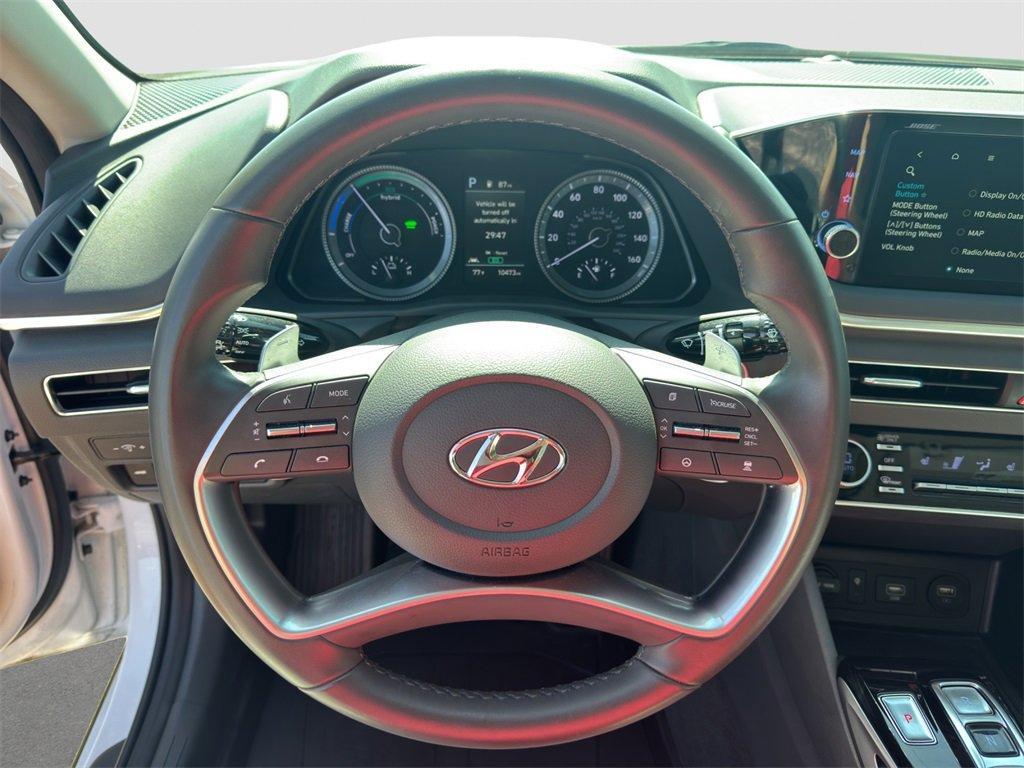 used 2023 Hyundai Sonata Hybrid car, priced at $21,719