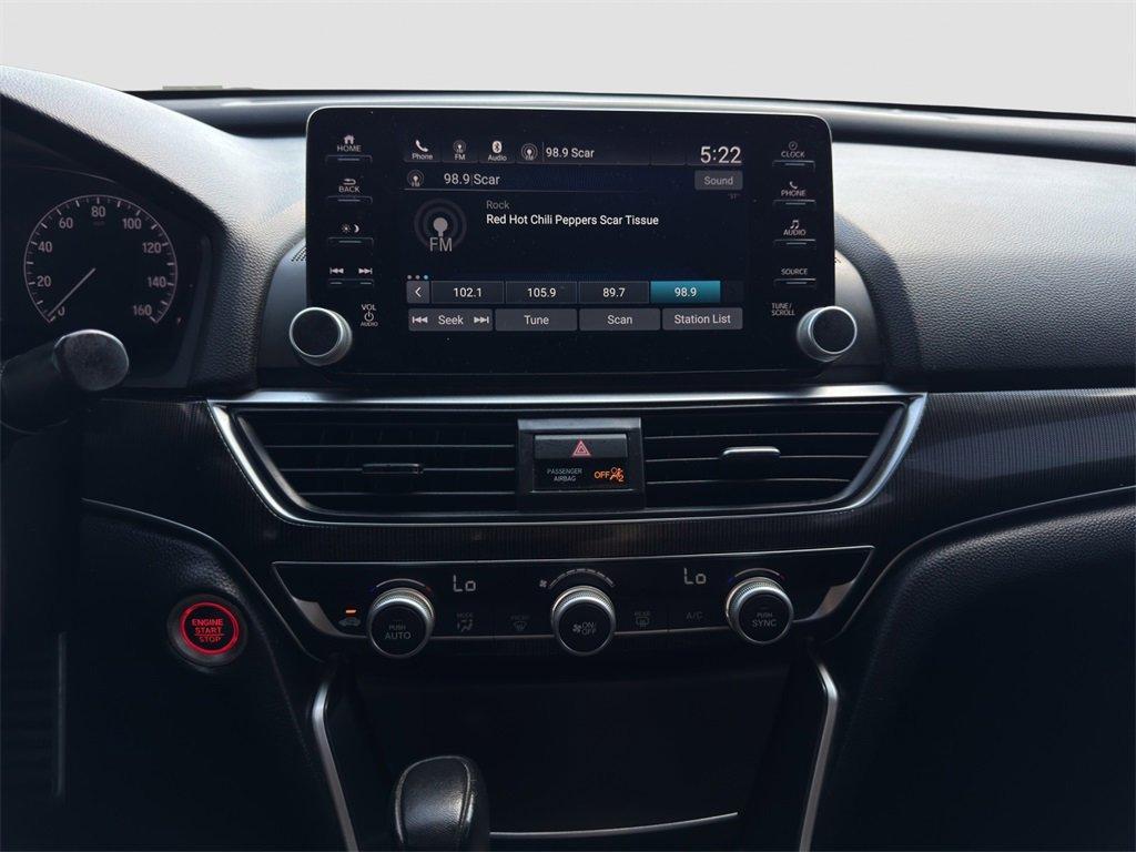 used 2021 Honda Accord car, priced at $24,836