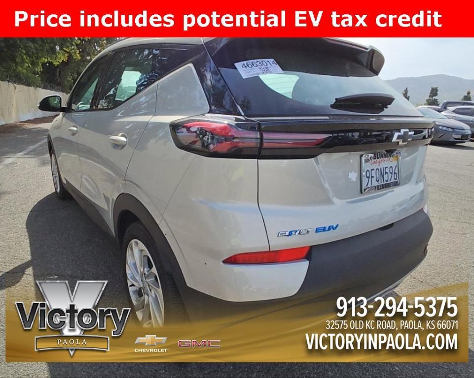 used 2023 Chevrolet Bolt EUV car, priced at $18,987