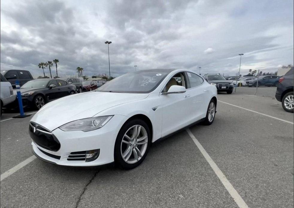 used 2014 Tesla Model S car, priced at $21,821