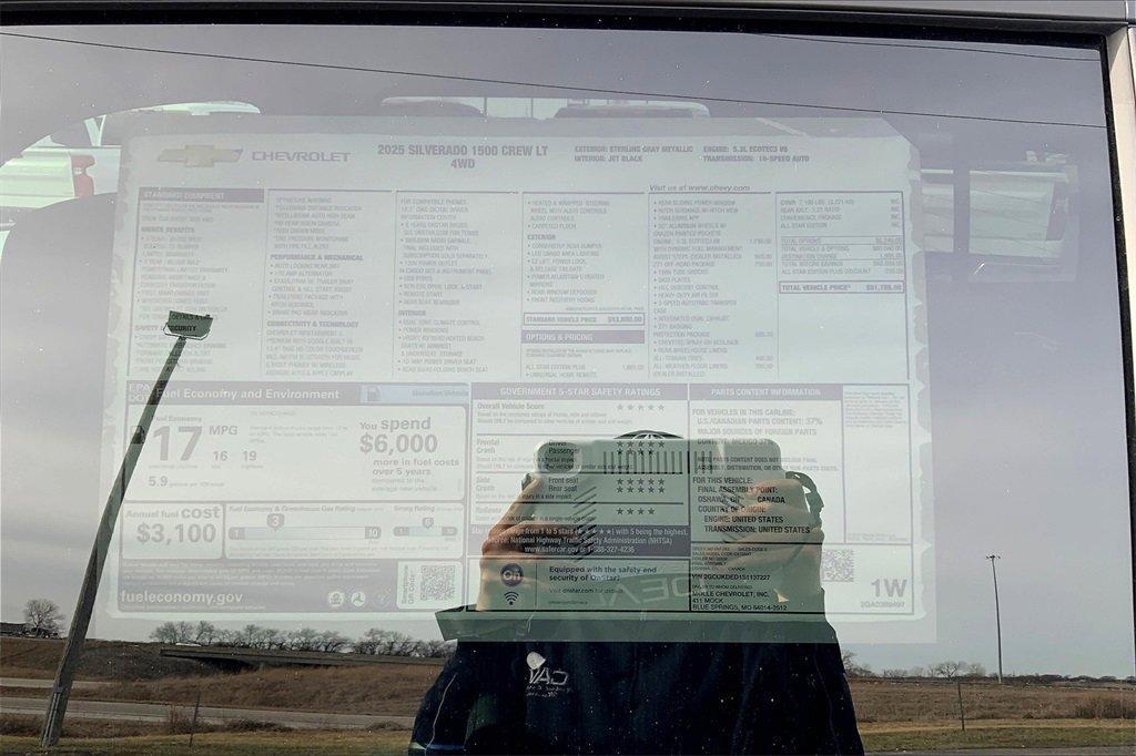 new 2025 Chevrolet Silverado 1500 car, priced at $51,450