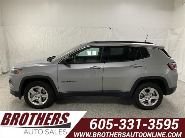 used 2023 Jeep Compass car, priced at $25,990