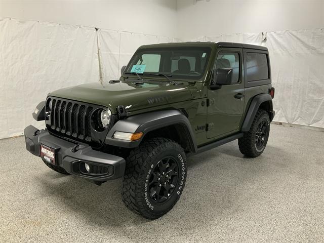 used 2021 Jeep Wrangler car, priced at $28,990