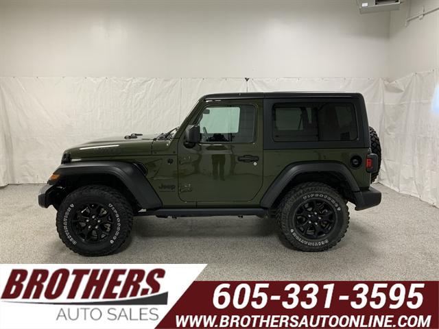 used 2021 Jeep Wrangler car, priced at $28,990