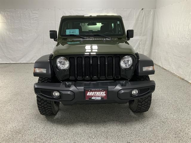 used 2021 Jeep Wrangler car, priced at $28,990