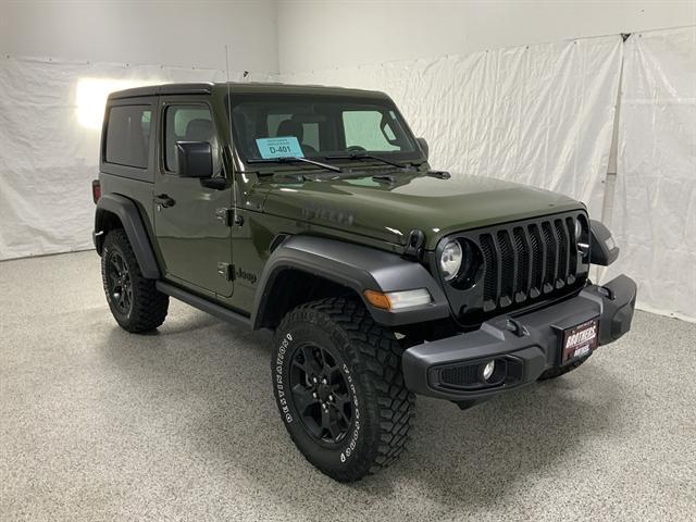 used 2021 Jeep Wrangler car, priced at $28,990