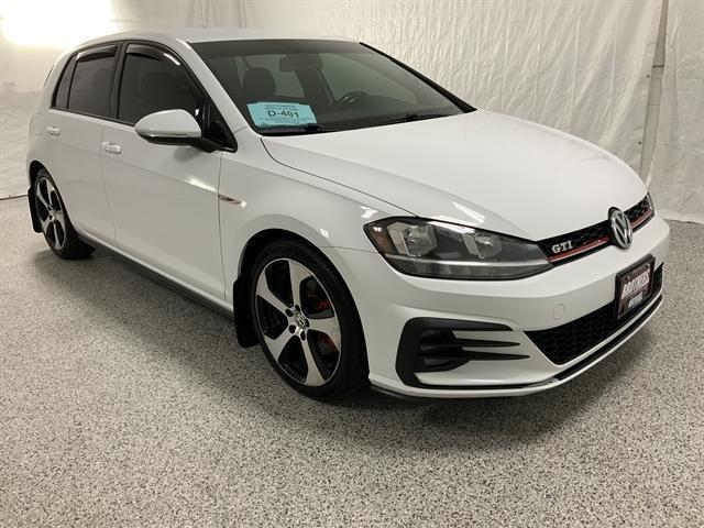 used 2018 Volkswagen Golf GTI car, priced at $17,490