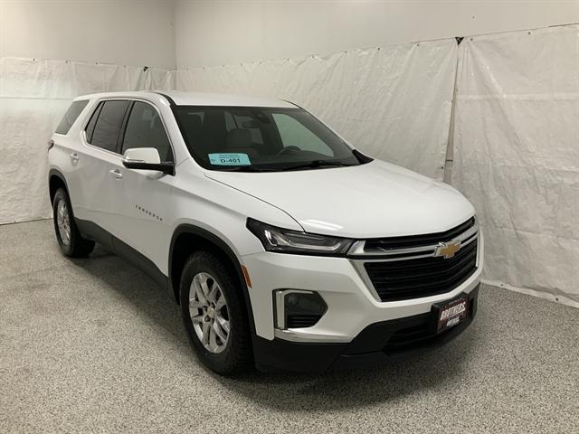 used 2022 Chevrolet Traverse car, priced at $21,490