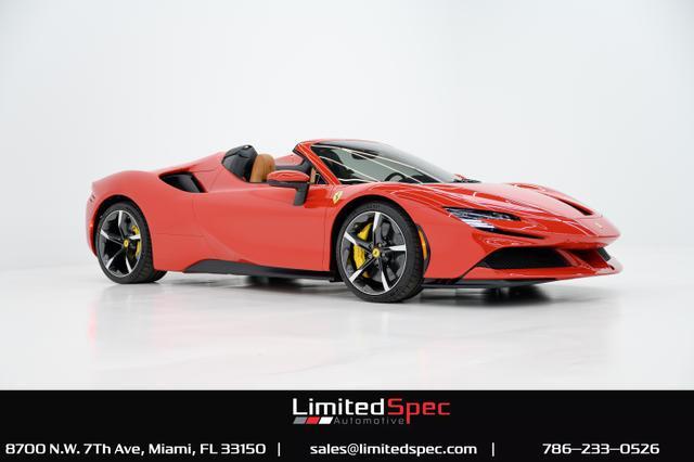 used 2023 Ferrari SF90 Spider car, priced at $699,950