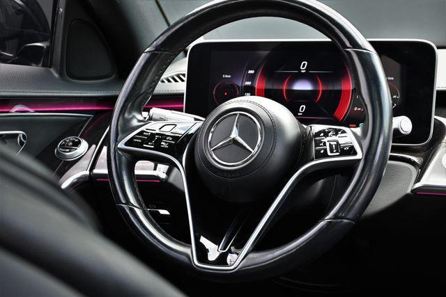 used 2022 Mercedes-Benz S-Class car, priced at $50,000